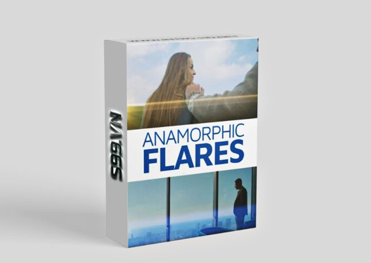 Gói làm phim hiệu ứng lớp phủ ánh sáng - Anamorphic Flares – Master Filmmaker