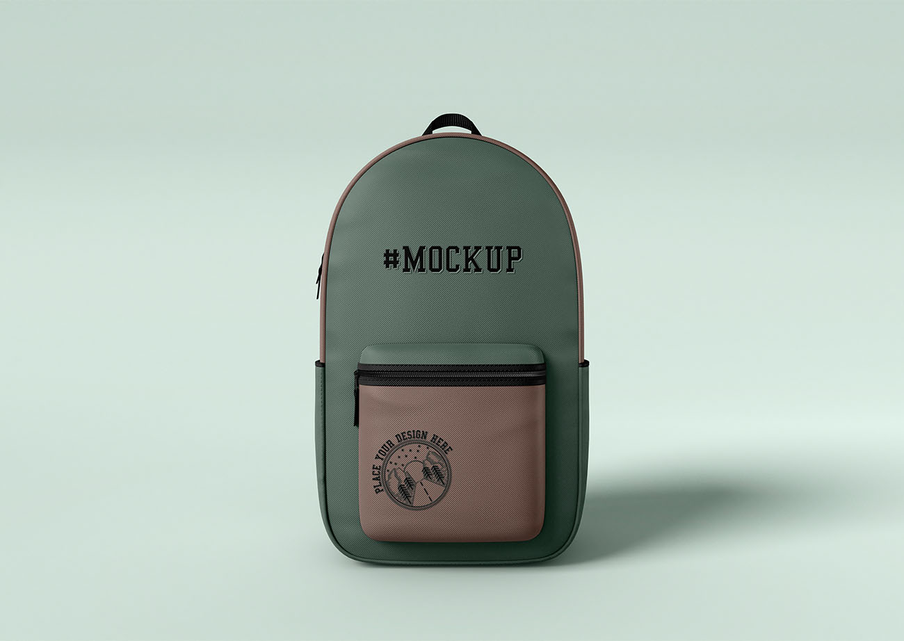 Mockup balo mẫu B25 PSD