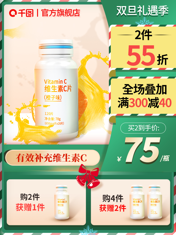 Khung sản phẩm lọ vitamin C PSD