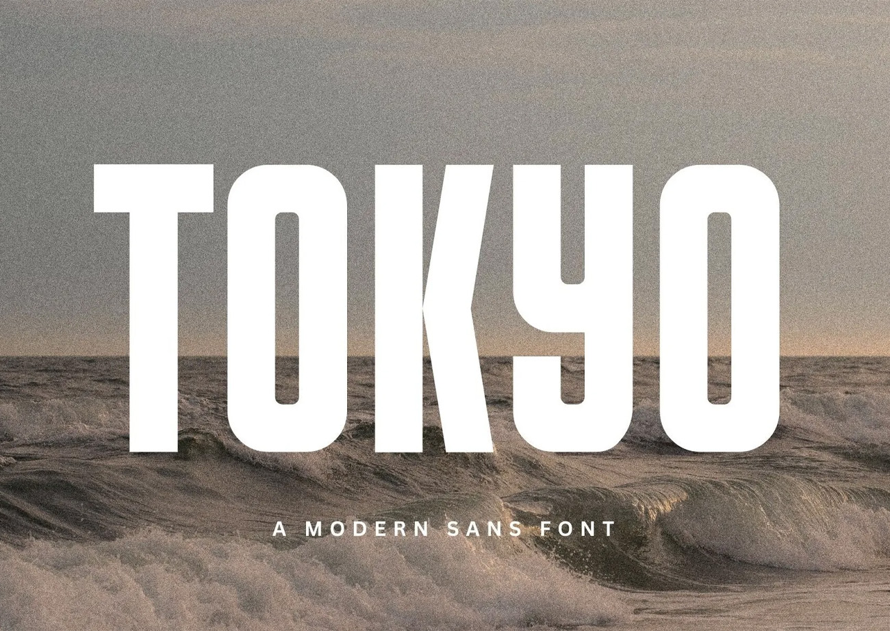 Font chữ Sans serif hiện đại sang trọng TH Tokyo Việt Hóa