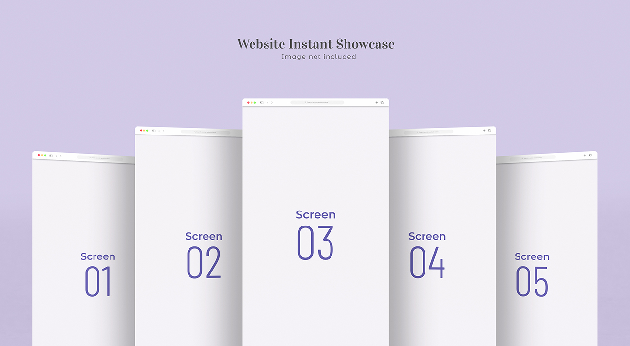 Mockup website file PSD mẫu số 49