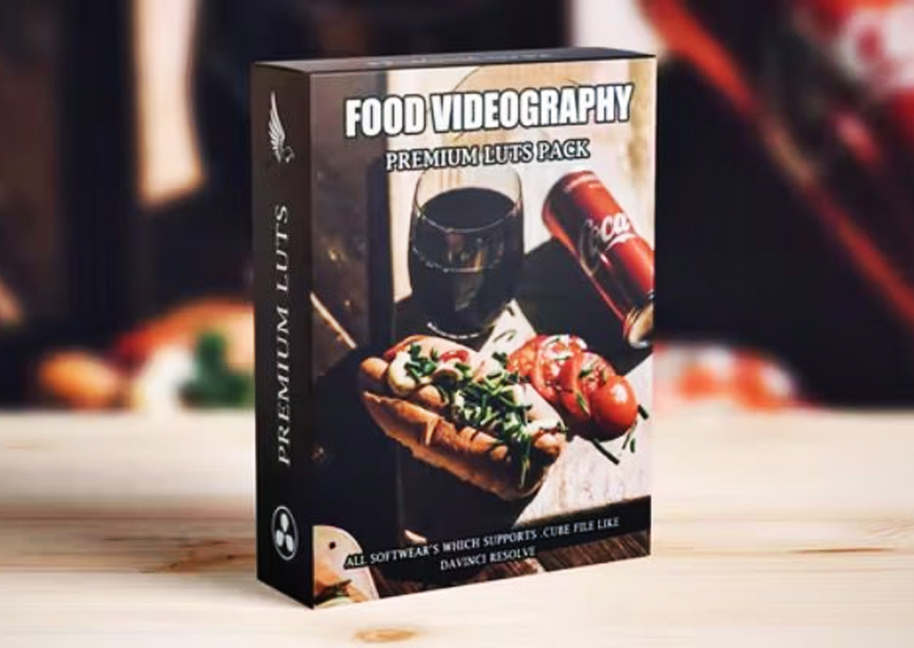 Bộ Luts màu cho dựng phim cho video Nấu ăn, Thực Phẩm - Moody Cinematic Dark Food Videography LUTs Pack