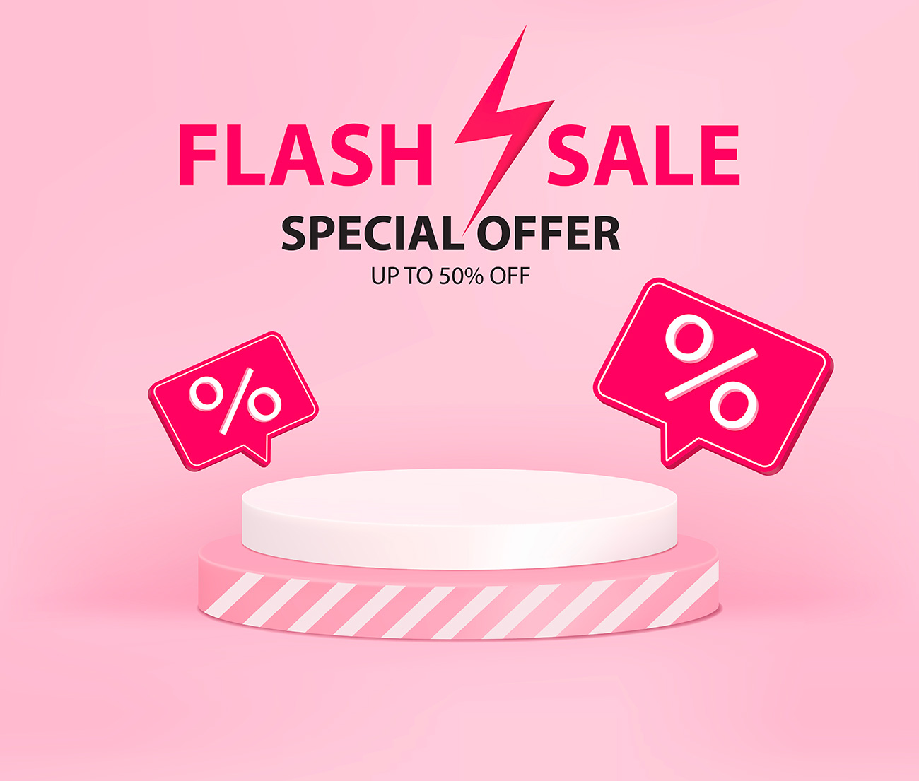 Background flash sale đặc biệt giảm 50% file EPS