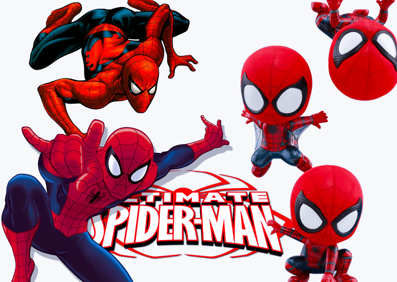 File PNG hoạt hình người nhện Spiderman