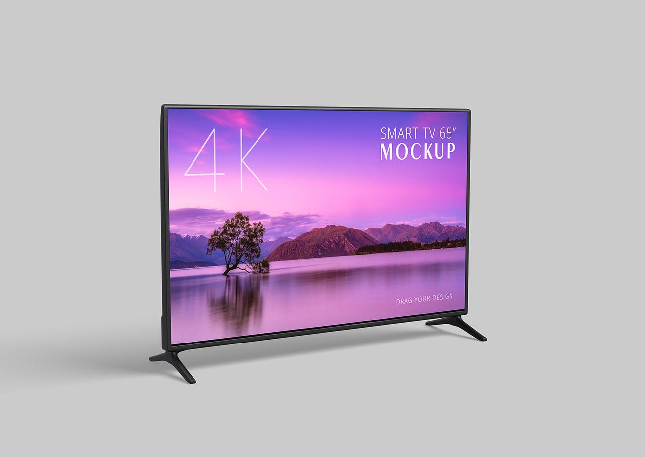 Mockup tivi mẫu số T46 PSD