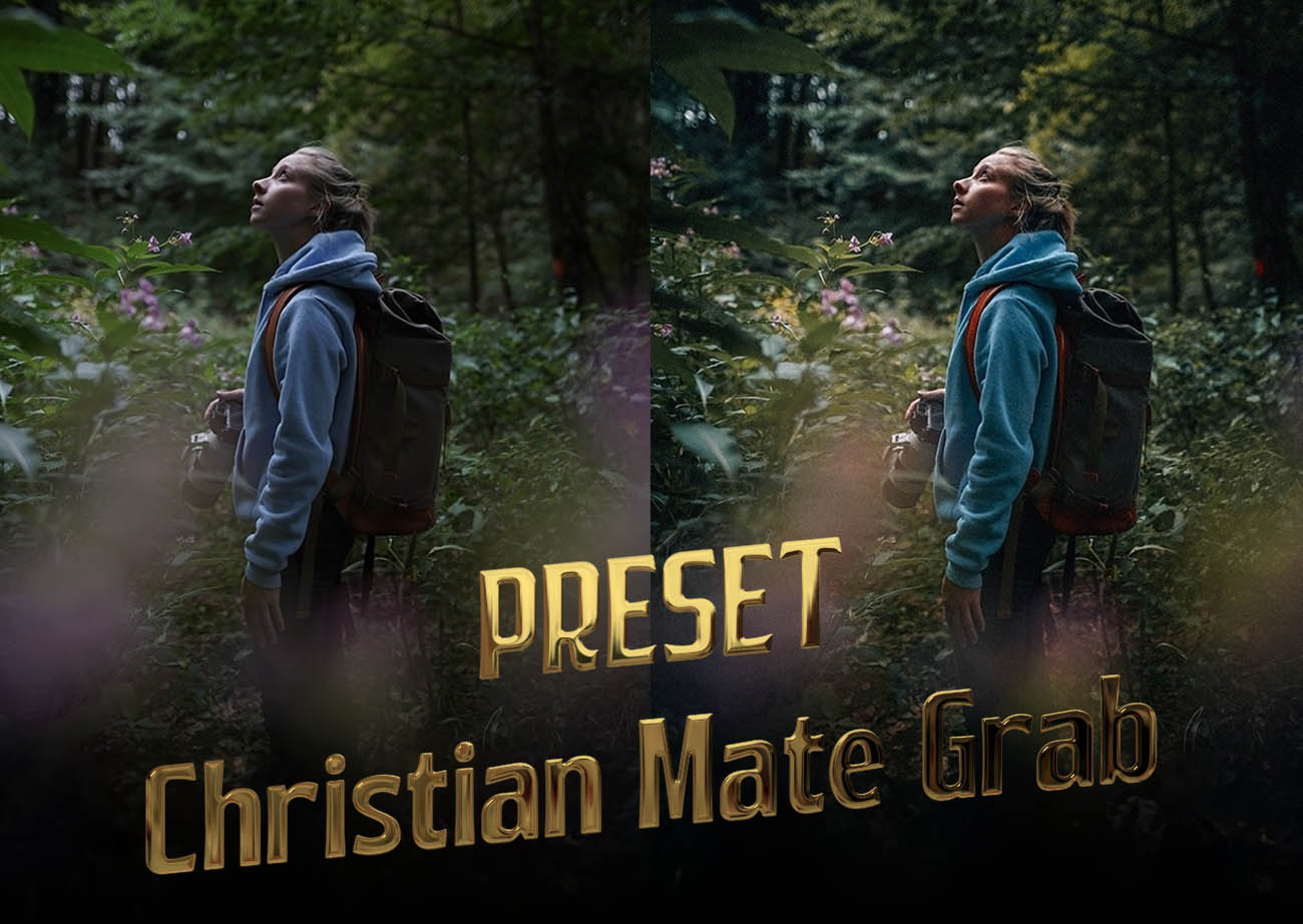 10 Preset màu Christian Mate Grab cho Photoshop và Lightroom CC