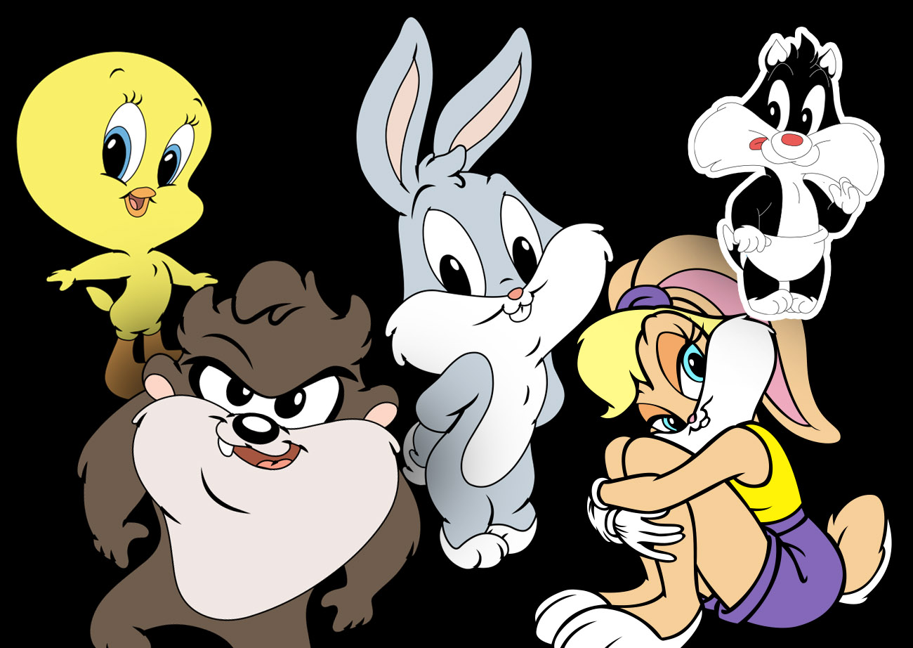 File Vector nhân vật hoạt hình Baby Looney Tunes