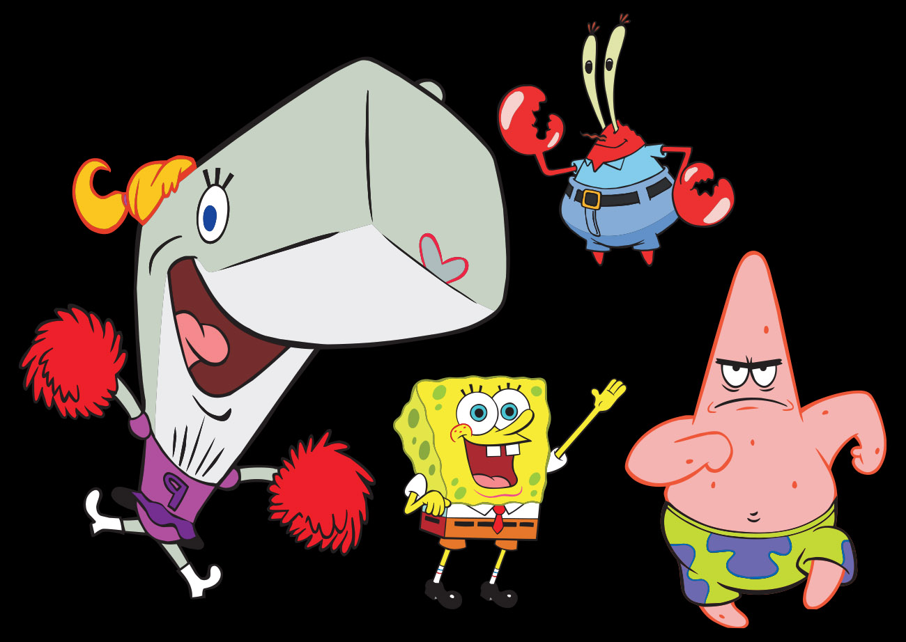 File vector nhân vật hoạt hình Spongebob