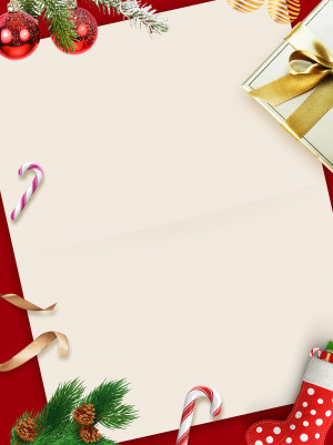 Ảnh minh họa thiệp noel file PSD