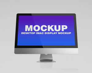 Mockup máy tính file PSD mẫu số 30