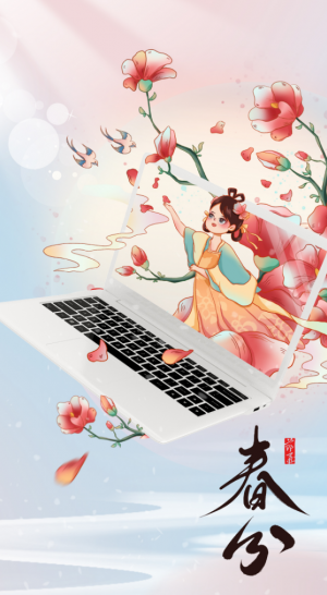 Poster trưng bày sản phẩm laptop nền màu hồng PSD