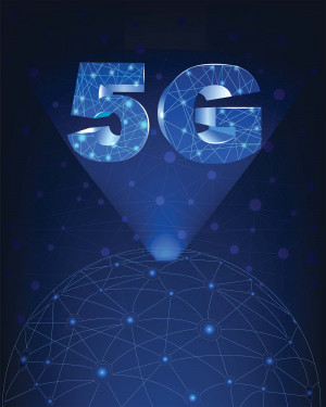 Poster công nghệ thông tin, internet 5G EPS