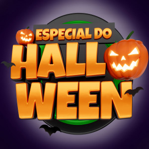 Banner tiệc halloween rùng rợn file PSD