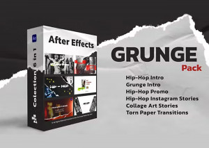 Gói Sản Phẩm Grunge Pack Cho Premiere Pro