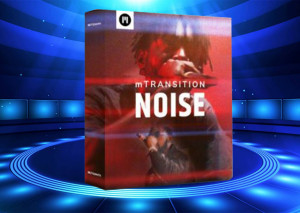 Bộ hiệu ứng chuyển cảnh nhiễu hạt - tiếng ồn - MotionVFX mTransition Noise