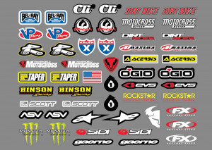 Team stickers logo dán xe các hãng xe – Part 3