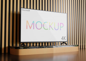 Mockup tivi mẫu số T11 PSD