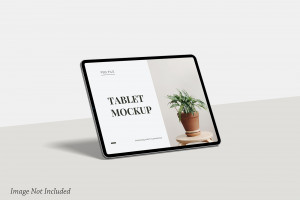 Mockup màn hình máy tính bảng hiện đại PSD mẫu số 25