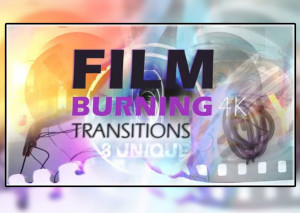 Gói chuyển cảnh Film Burning Transitions 4K