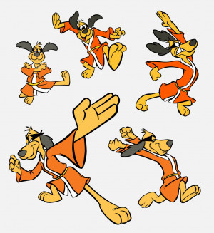 File vector hoạt hình Hong Kong Phooey