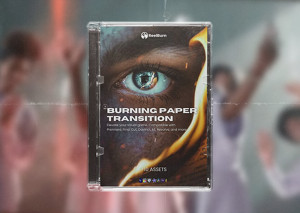 Gói hiệu ứng chuyển cảnh giấy cháy - REELBURN Paper Rip Transitions