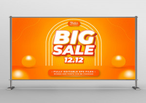 Nhãn big sale ngày 12.12 file EPS