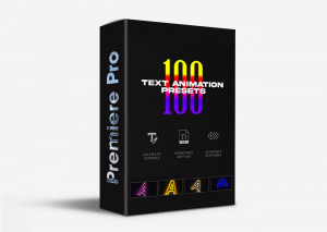 100 mẫu hiệu ứng tiêu đề cho Premiere Pro - 100 Text Presets for Premiere Pro