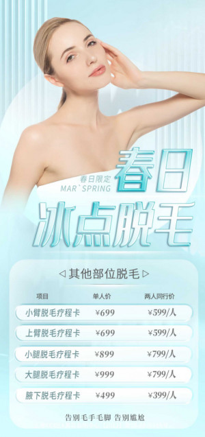 Poster quảng cáo dịch vụ Spa mẫu P470 PSD