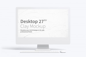 Mockup máy tính file PSD mẫu số 5