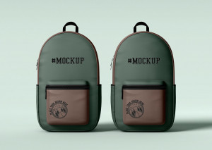 Mockup balo mẫu B28 PSD