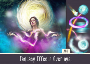 Lớp phủ hiệu ứng ánh sáng - Fantasy Effects Overlays