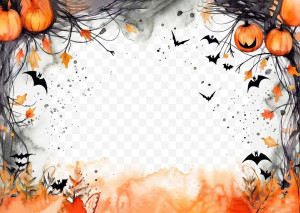 Banner halloween mẫu H54 PSD