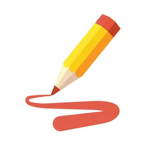 Hình ảnh của cây bút chì file vector mẫu HH30