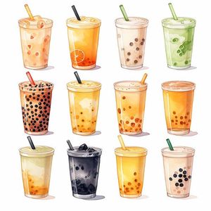 Hình ảnh cốc trà sữa chân trâu file JPG mẫu CR599