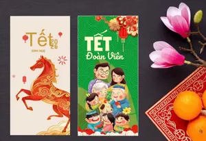 Mẫu Lì Xì Tết 2026 Phong Cách Hiện Đại & Truyền Thống, Năm Bính Ngọ