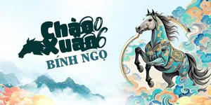 Banner Chúc Mừng Năm Mới Bính Ngọ - Phong Cách Truyền Thống Độc Đáo