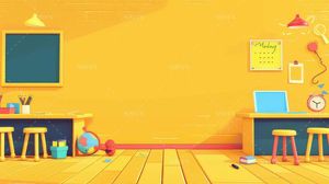 Background lớp học của bé file JPG mẫu CR200