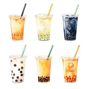 Hình ảnh cốc trà sữa file JPG mẫu CR596