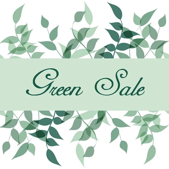 Cành Lá Xanh Minh Họa EPS - Thiết Kế Môi Trường & Giảm Giá