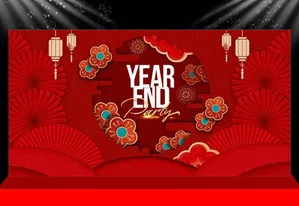 Backdrop Tết Cung Chúc Tân Xuân Đỏ Rực – File CDR Thiết Kế Sẵn