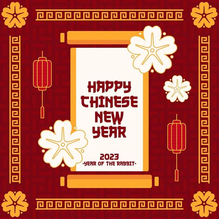 Poster Chúc Mừng Tết Nguyên Đán 2023 - Năm Quý Mão