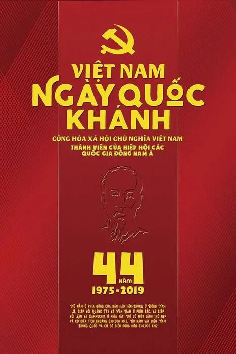Poster chào mừng lễ quốc khánh 2-9 file PSD mẫu KT81