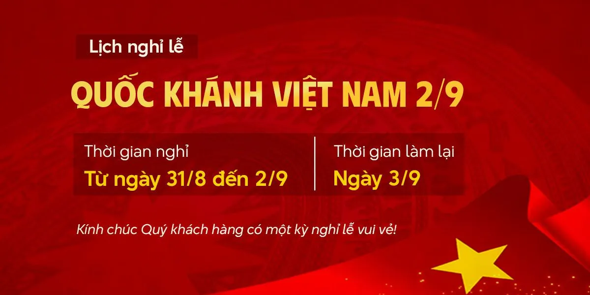 Banner lịch nghỉ lễ quốc khánh 2-9 file PSD mẫu KT47