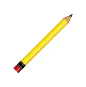 Hình ảnh cây bút chì file vector mẫu HH44