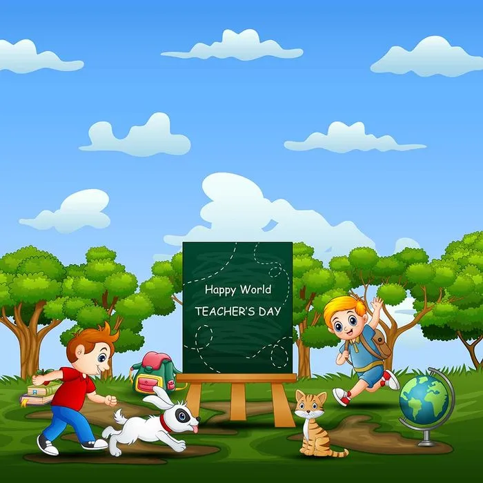 Background học tập edu file vector mẫu KS251