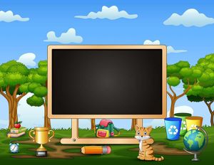 Background học tập edu file vector mẫu CR251