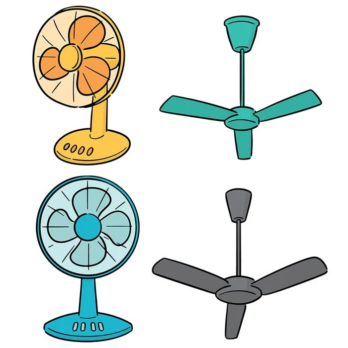 Bộ sưu tập quạt file vector mẫu OC42