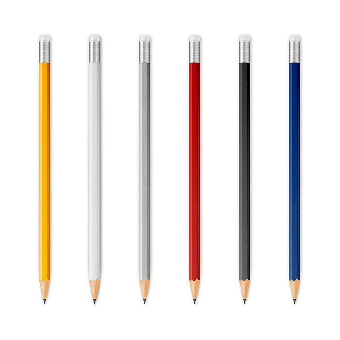 Bộ sưu tập bút chì file vector mẫu HH120