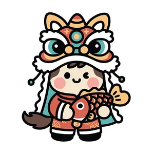 Linh Vật Ngựa Tết 2026 Minh Họa Vector EPS Độc Đáo