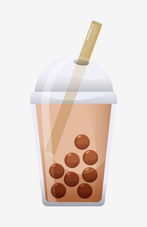 Hình ảnh cốc trà sữa file vector mẫu CR728
